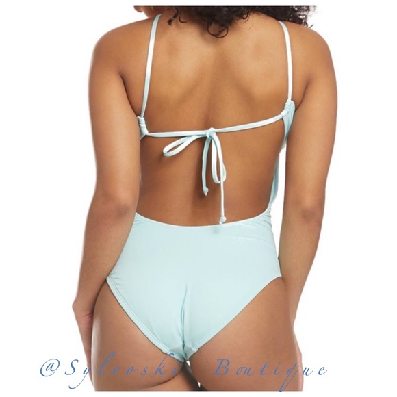 🔥Hobie Solid One Piece Swimsuit NWT - Picture 4 of 7